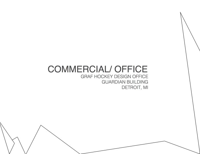 Commercial office design