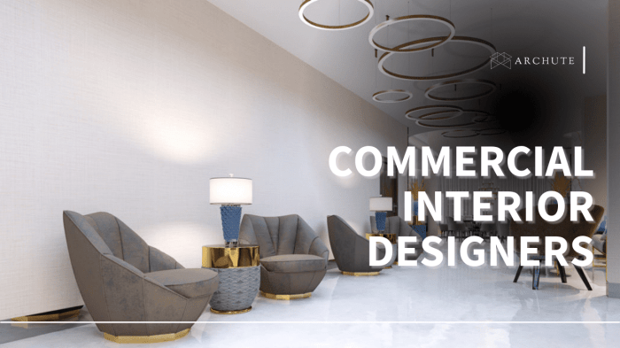 Commercial design interior designer space what style