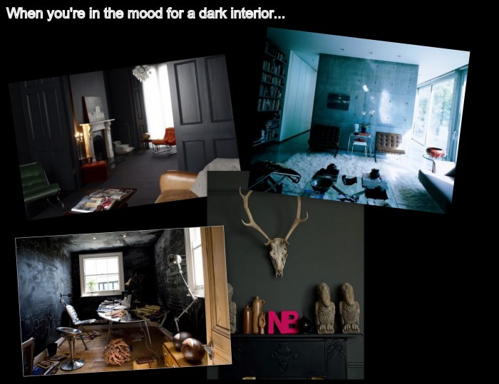 Interiors dark posts definitely should then check these out
